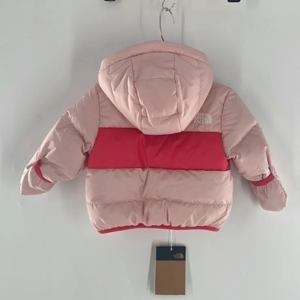 THE NORTH FACE Baby Girl's Moondoggy Pink Hoodie Jacket